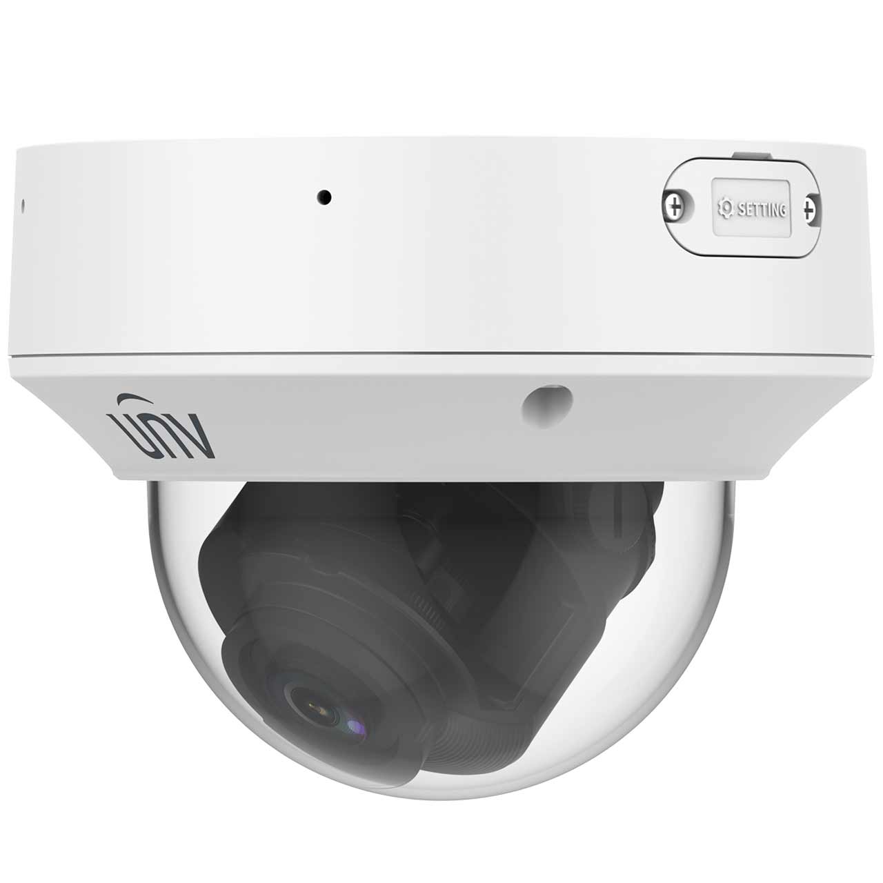 IPC3238SA-ADZK-PI-I2A Uniview 8MP Super Starlight WDR IR VF P-IRIS Dome Network Camera