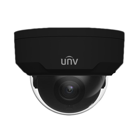 [DISCONTINUED] IPC324SR3-DSF28K-G-BK Uniview Prime I Series 2.8mm 30FPS @ 4MP Outdoor IR Day/Night WDR Dome IP Security Camera 12VDC/PoE - Black