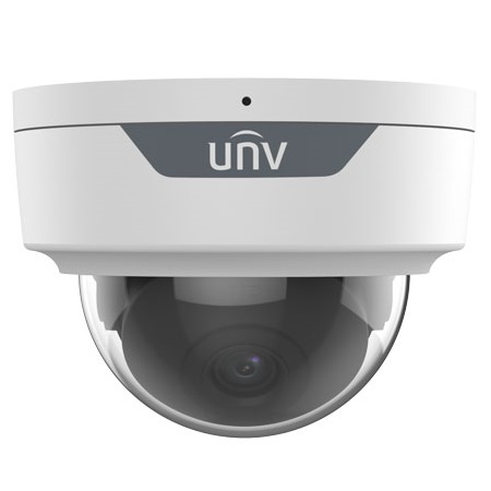 IPC324SS-ADF40K-I1 Uniview Prime I Series 4mm 30FPS @ 4MP LightHunter Outdoor IR Day/Night WDR Dome IP Security Camera 12VDC/PoE