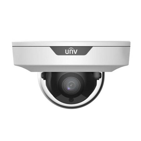 IPC354SR3-ADNPF28-F Uniview Prime I Series 2.8mm 30FPS @ 4MP Cable-free Indoor IR Day/Night WDR Dome IP Security Camera 12VDC/PoE