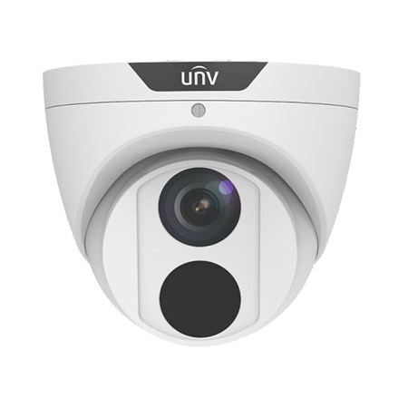 [DISCONTINUED] IPC3616SR3-ADPF28M Uniview 2.8 25FPS @ 6MP Outdoor IR Day/Night WDR Eyeball IP Security Camera 12VDC/PoE