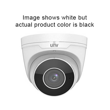 IPC3634SR3-ADPZ-FBK Uniview Prime I Series 2.8~12mm Motorized 30FPS @ 4MP Outdoor IR Day/Night WDR Eyeball IP Security Camera 12VDC/PoE - Black