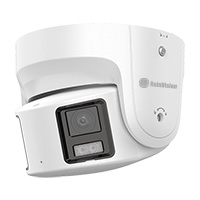 IPHMS8-4-W Rainvision Multi-Sensor 4mm 15FPS @ 8MP Outdoor White Light Day/Night Panoramic IP Security Camera 12VDC/PoE