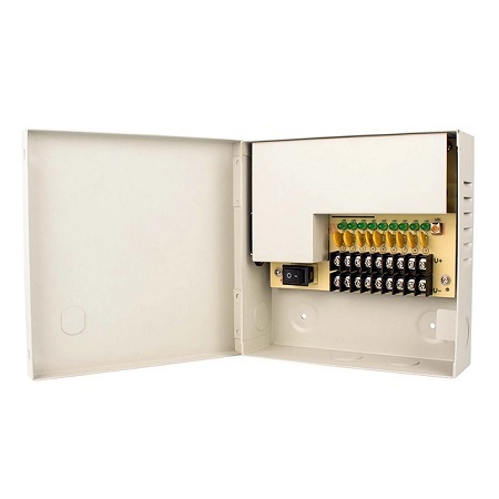 IPS-1205-D9 Invid Tech AC to DC 12V 9CH Power Supply Box