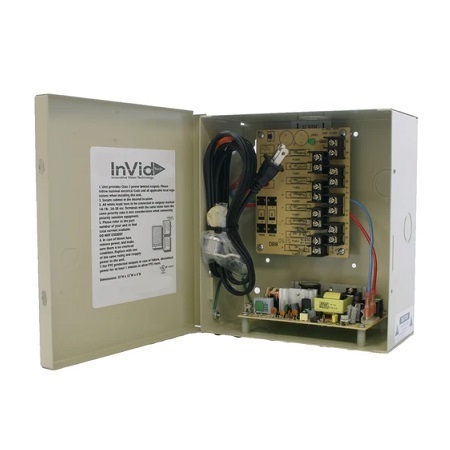 IPS-AC16-4-2UL InVid Tech Master Power Supply 24VAC 16 Channel 16.8 AMPs 400 VA. 1.5A PTC