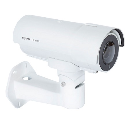 IPS05-B16-OI03 Illustra 13~55mm Motorized 30FPS @ 5MP Outdoor IR Day/Night WDR Bullet IP Security Camera 24VAC/PoE