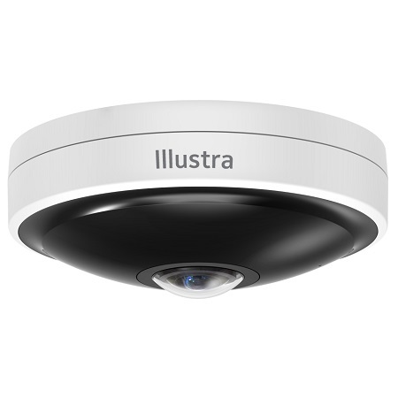 IPS12-F27-OIA4 American Dynamics 1.6mm 30FPS @ 12MP Indoor IR Day/Night WDR Fisheye Camera