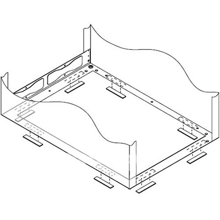 ISO-1 Middle Atlantic Poly-Carb Rack Isolation Kit