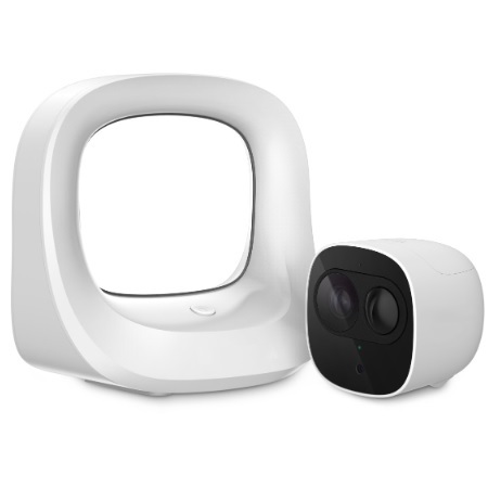ISV2-CAM-BATK1 NAPCO iBridgeVideo 1080p Full HD Indoor / Outdoor Wire Free Battery-Powered Camera and Base Station