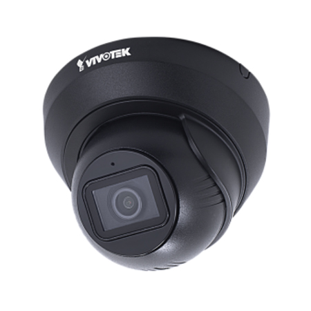 [DISCONTINUED] IT9389-HT-B Vivotek 3.7~7.7mm Varifocal 30FPS @ 5MP Indoor/Outdoor IR Day/Night WDR Pro Turret IP Security Camera PoE - Black
