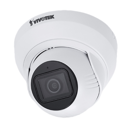 [DISCONTINUED] IT9389-HT Vivotek 3.7~7.7mm Varifocal 30FPS @ 5MP Indoor/Outdoor IR Day/Night WDR Pro Turret IP Security Camera PoE - White