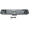 Show product details for IUQFP-2D Middle Atlantic Ultra Quiet Fan Panel with Proportional Speed Fan Control, 2 Fans, Led Display, 220V