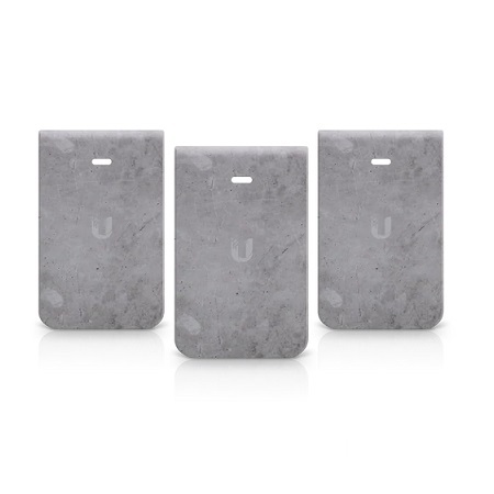 IW-HD-CT-3 Ubiquiti Access Point In-Wall HD Cover - Concrete - 3-Pack