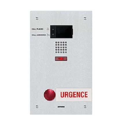 IX-SS-RA-FR Aiphone IP Audio Emergency Station with Emergency Call Button - French Labeling