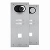 Show product details for IX0102CO Comelit Switch Front Plate, 2 Buttons+Hole 40x40mm