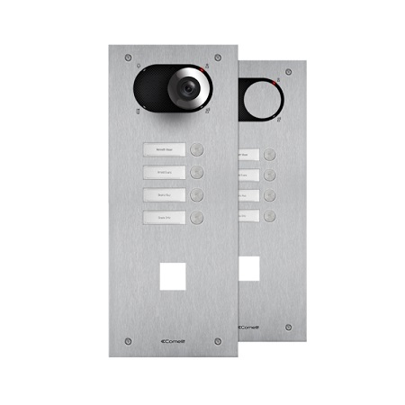 IX0104CO Comelit Switch Front Plate, 4 Buttons+Hole 40x40mm