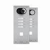Show product details for IX0104CO Comelit Switch Front Plate, 4 Buttons+Hole 40x40mm