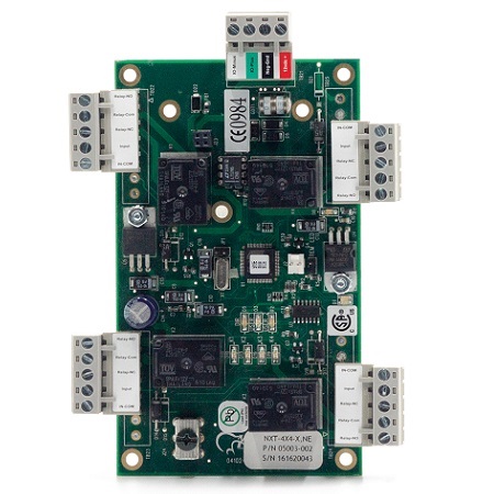 NXT-4X4NE Keri Systems 4 Input/4 Output Auxiliary I/O and Local Door Control Module - No Enclosure