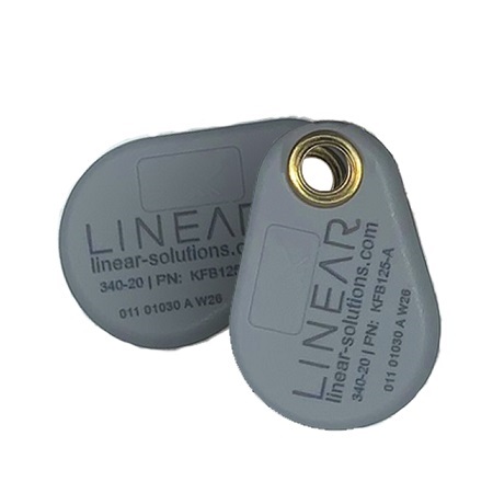 KFB125-A Linear 125 kHz 26-Bit Key Fob - AWID Compatible - 25 Pack