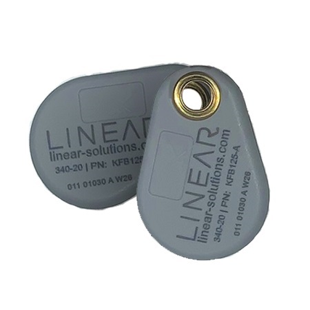 KFB125-H Linear 125 kHz 26-Bit Key Fob - HID Compatible - 25 Pack