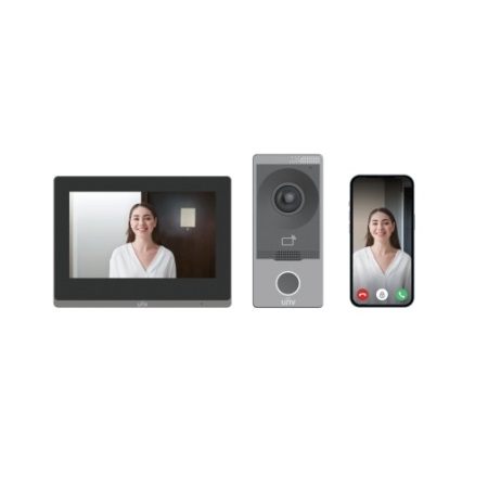 KIT/201S/372S Uniview Video Intercom KIT - Villa Kit