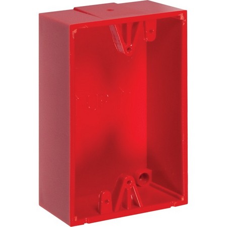 KIT-71100A-R STI Back Box for Switch Configuration 2, 5, 8 and 9 - Red