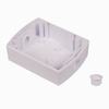 Show product details for KIT-GLR-BB-3 STI White GLR Backbox Kit with 1/2" NPT Plug