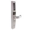 Show product details for KT-APERA100-004 Kantech A100 Wireless Narrow Keyless Door Lock for Deadlatch and Exit Devices – HID 125 kHz Prox Card Reader and Keypad