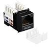 KYSTN-CAT6-BK Pro's Kit 7KJ8-C6USBK-Y CAT6 RJ45 Punch Down Keystone Jack - Black