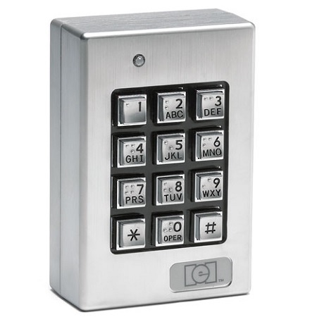 232SE Linear Indoor / Outdoor Surface-mount Weather Resistant Keypad
