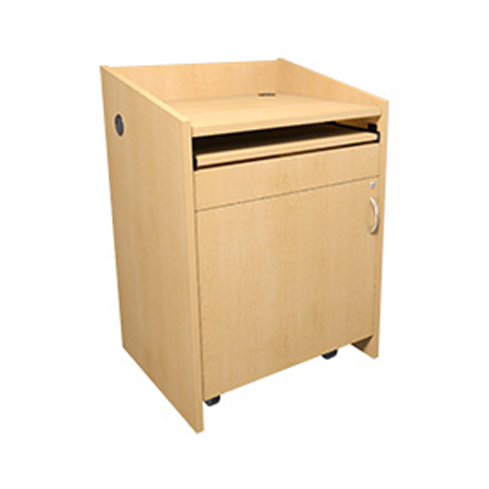 L2LDC2CCMKM Middle Atlantic Pre-Configured L2 Series Lectern 28" W 25" D with Connectivity