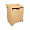 L2LDC2CCMKM Middle Atlantic Pre-Configured L2 Series Lectern 28" W 25" D with Connectivity