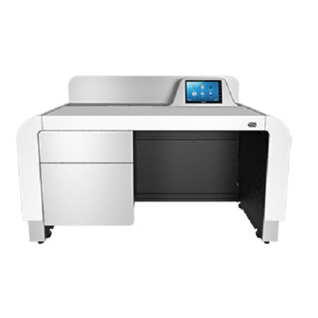 L7-F61A-WD-SLHA7 Middle Atlantic L7 Series Lectern in Brite White with Silver Accents