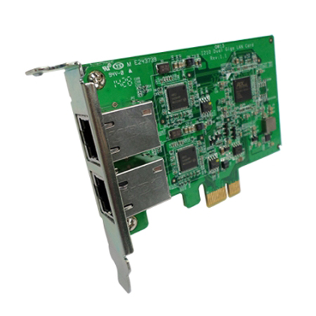 [DISCONTINUED] LAN-1G2T-I210 QNAP Dual-port 1GbE network expansion card