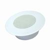 Show product details for LBC8T72-HK-DWN-W Bogen 8" Hanging Speaker Kit - White