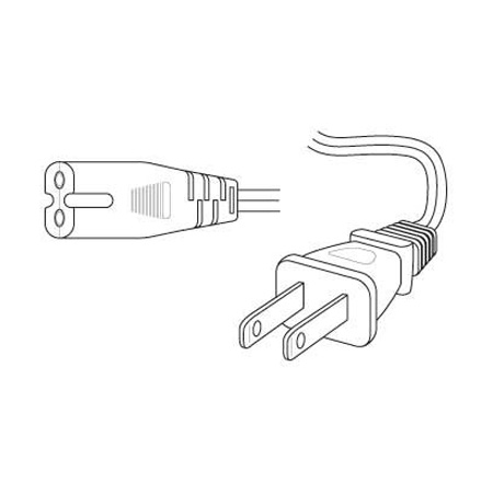 Vanco Non-Polarized Technics/Panasonic AC Power Cord