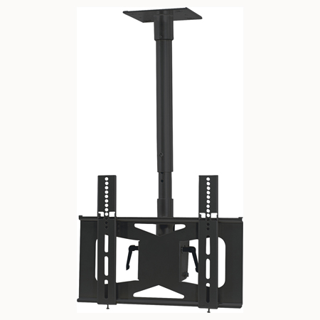 LCD-MID-CB VMP 27" - 42" Flat Panel Ceiling Mount - Black