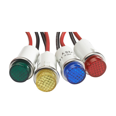 LDB-L Alarm Controls 1/2" Blue LED - Single