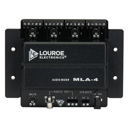 LE-217 Louroe Electronics MLA-4 4 Microphone Audio Mixers