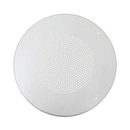 LE-263 Louroe Electronics BR-8VP Vandal Resistant TLI Speaker Grill Baffle, Ceiling Flush Mount