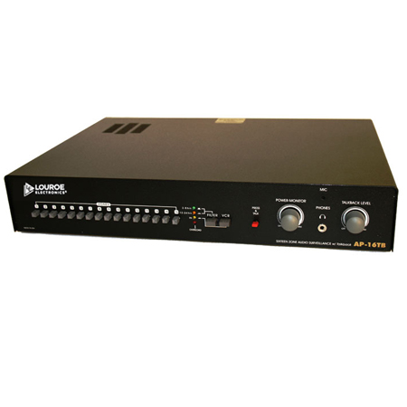 LE-316 Louroe Electronics 16 Zone Base Station With Talkback