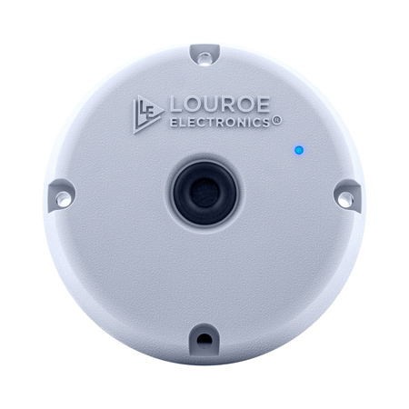 LE-870 Louroe Electronics Digifact A Smart IP Ceiling/Surface Mount Microphone 5VDC/PoE