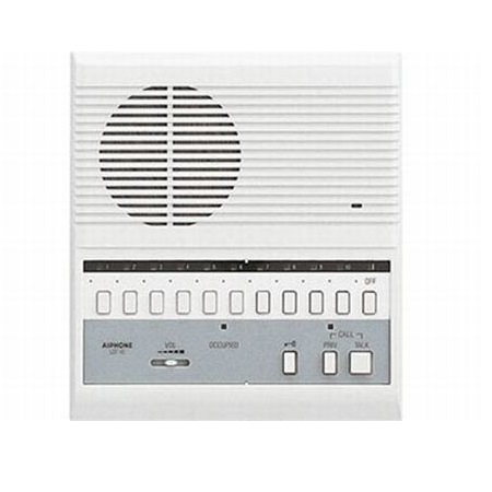 LEF-10 Aiphone 10-Call Surface Mount Master W/  Selective Door Release