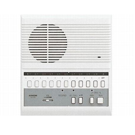 LEF-10S Aiphone 10-Call Surface Mount Master W/ Selective Door Release & All Call Button