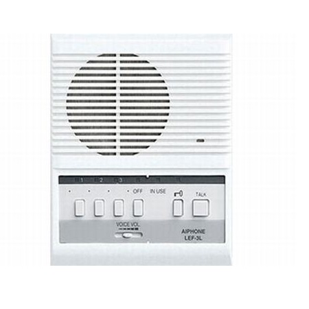 LEF-3L Aiphone 3-Call Surface Mt Master W/ Sel Door Release