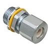 LPCG503S-25 Arlington Industries Low-Profile Strain Relief Steel Cord Connector - Pack of 25