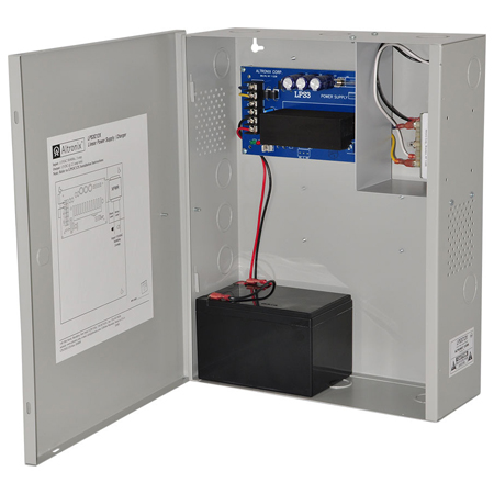 LPS3C12X Altronix Linear Power Supply/Charger w/ Enclosure - 12VDC@2.5amp