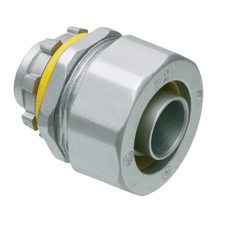 LT100-5 Arlington Industries 1" Liquid-Tight  Straight Connectors - Pack of 5