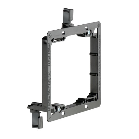LV2-5 Arlington Industries 2-Gang Low Voltage Mounting Bracket - Pack of 5