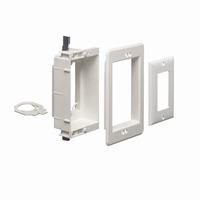 LVU1W Arlington Industries Single Gang Recessed Low-Voltage Mounting Bracket